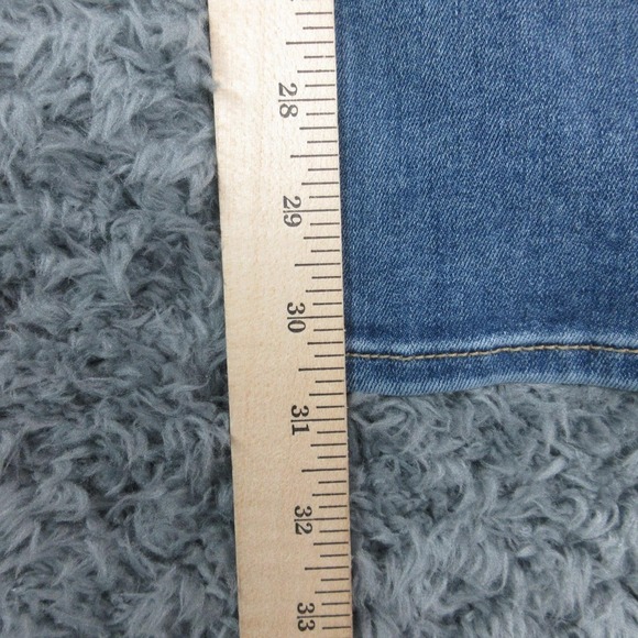 JustUSA Jeans Womens 4 Blue Mid Rise Bootcut Stretch Denim 28x30.5* NWT - Picture 8 of 16